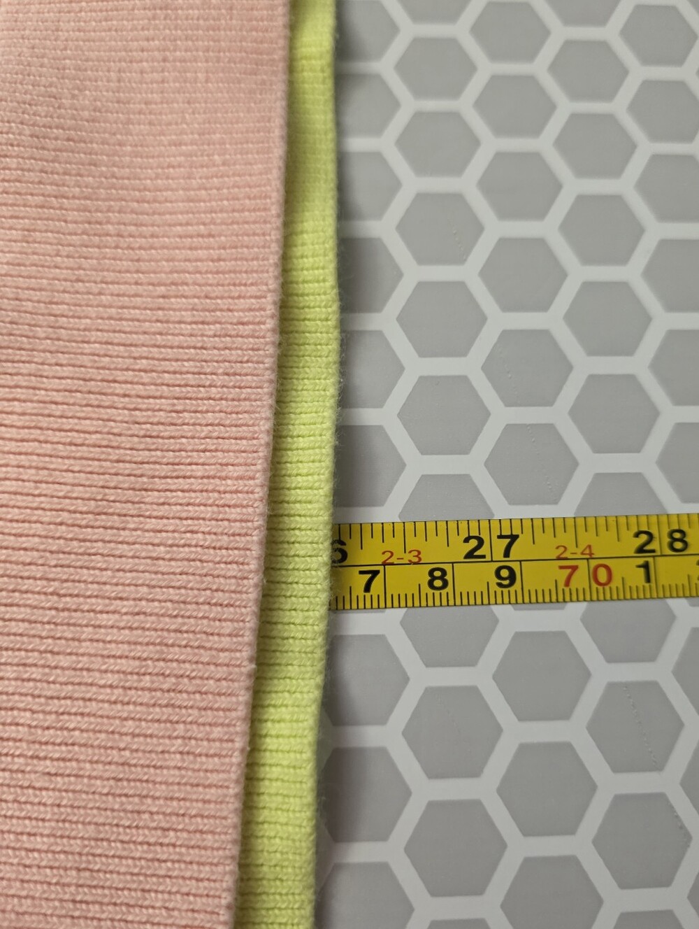 Lands' End Colorblock Pastel Supima Cotton Sweater Preppy Soft Girl Layer Large - Picture 8 of 8